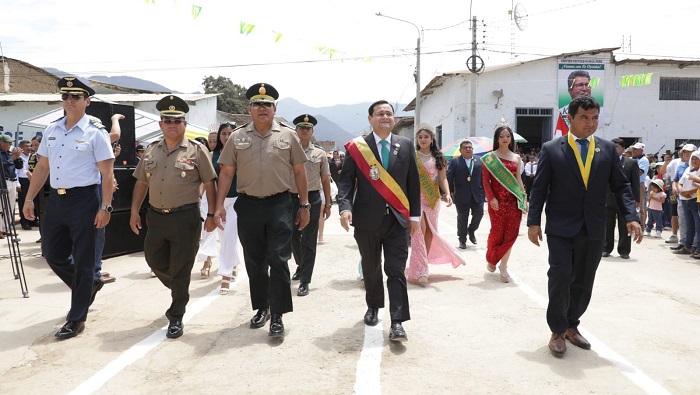 Gobierno Regional destaca inversiones históricas por el Centenario de Oyotún